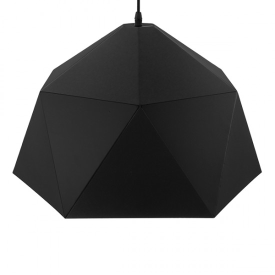 GloboStar® HEXAGON 01195 Μοντέρνο Κρεμαστό Φωτιστικό Οροφής Μονόφωτο Μαύρο - Χρυσό Μεταλλικό Καμπάνα Φ46 x Y25cm GloboStar® HEXAGON 01195 Μοντέρνο Κρεμαστό Φωτιστικό Οροφής Μονόφωτο Μαύρο - Χρυσό Μεταλλικό Καμπάνα Φ46 x Y25cm