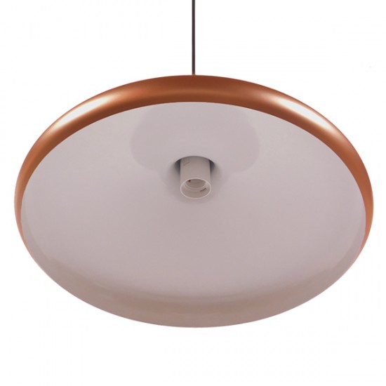 GloboStar® FERCLA 01223 Μοντέρνο Κρεμαστό Φωτιστικό Οροφής Μονόφωτο Χάλκινο Μεταλλικό Καμπάνα Φ39 x Y23cm GloboStar® FERCLA 01223 Μοντέρνο Κρεμαστό Φωτιστικό Οροφής Μονόφωτο Χάλκινο Μεταλλικό Καμπάνα Φ39 x Y23cm