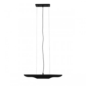 GloboStar® ESTERINA 01304 Μοντέρνο Κρεμαστό Φωτιστικό Οροφής Δίφωτο 2 x E27 Μαύρο - Χρυσό Μεταλλικό Μ60 x Π6 x Υ6cm