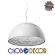 GloboStar® SERENIA WHITE 01152 Μοντέρνο Κρεμαστό Φωτιστικό Οροφής Μονόφωτο Λευκό Γύψινο Καμπάνα Φ40 x 19cm GloboStar® SERENIA WHITE 01152 Μοντέρνο Κρεμαστό Φωτιστικό Οροφής Μονόφωτο Λευκό Γύψινο Καμπάνα Φ40 x 19cm
