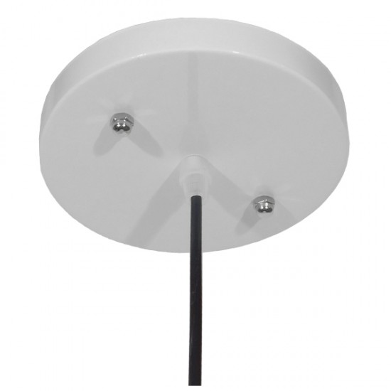 GloboStar® VALLETE WHITE 01256 Μοντέρνο Κρεμαστό Φωτιστικό Οροφής Μονόφωτο 1 x E27 Λευκό Μεταλλικό Καμπάνα Φ45 x Y27cm GloboStar® VALLETE WHITE 01256 Μοντέρνο Κρεμαστό Φωτιστικό Οροφής Μονόφωτο 1 x E27 Λευκό Μεταλλικό Καμπάνα Φ45 x Y27cm