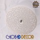 GloboStar® SERENIA BLACK 01270 Μοντέρνο Κρεμαστό Φωτιστικό Οροφής Μονόφωτο Μαύρο Γύψινο Καμπάνα Φ60 x Y30cm GloboStar® SERENIA BLACK 01270 Μοντέρνο Κρεμαστό Φωτιστικό Οροφής Μονόφωτο Μαύρο Γύψινο Καμπάνα Φ60 x Y30cm