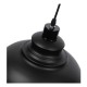 GloboStar® ANDY 01000 Μοντέρνο Κρεμαστό Φωτιστικό Οροφής Μονόφωτο Μαύρο Μεταλλικό Καμπάνα Φ35 x Υ28cm GloboStar® ANDY 01000 Μοντέρνο Κρεμαστό Φωτιστικό Οροφής Μονόφωτο Μαύρο Μεταλλικό Καμπάνα Φ35 x Υ28cm