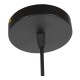 GloboStar® ANDY 01000 Μοντέρνο Κρεμαστό Φωτιστικό Οροφής Μονόφωτο Μαύρο Μεταλλικό Καμπάνα Φ35 x Υ28cm GloboStar® ANDY 01000 Μοντέρνο Κρεμαστό Φωτιστικό Οροφής Μονόφωτο Μαύρο Μεταλλικό Καμπάνα Φ35 x Υ28cm