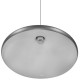 GloboStar® FELICITA 01276 Μοντέρνο Κρεμαστό Φωτιστικό Οροφής Μονόφωτο Ασημί Μεταλλικό Καμπάνα Φ39 x Y22cm GloboStar® FELICITA 01276 Μοντέρνο Κρεμαστό Φωτιστικό Οροφής Μονόφωτο Ασημί Μεταλλικό Καμπάνα Φ39 x Y22cm