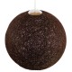 GloboStar® OCEANA 01362 Vintage Κρεμαστό Φωτιστικό Οροφής Μονόφωτο 1 x E27 Καφέ Ξύλινο Ψάθινο Rattan Φ60 x Υ60cm GloboStar® OCEANA 01362 Vintage Κρεμαστό Φωτιστικό Οροφής Μονόφωτο 1 x E27 Καφέ Ξύλινο Ψάθινο Rattan Φ60 x Υ60cm