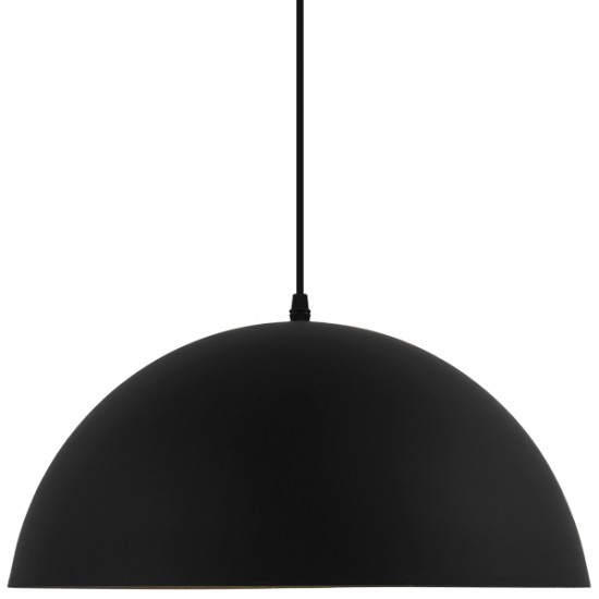 GloboStar® CIEL 01341 Μοντέρνο Κρεμαστό Φωτιστικό Οροφής Μονόφωτο Μαύρο - Χρυσό Μεταλλικό Καμπάνα Φ40 x Υ20cm GloboStar® CIEL 01341 Μοντέρνο Κρεμαστό Φωτιστικό Οροφής Μονόφωτο Μαύρο - Χρυσό Μεταλλικό Καμπάνα Φ40 x Υ20cm