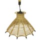 GloboStar® OZERO 01603 Vintage Κρεμαστό Φωτιστικό Οροφής Μονόφωτο 1 x E27 Μπεζ Καμπάνα με Σχοινί Φ41 x Υ28cm GloboStar® OZERO 01603 Vintage Κρεμαστό Φωτιστικό Οροφής Μονόφωτο 1 x E27 Μπεζ Καμπάνα με Σχοινί Φ41 x Υ28cm
