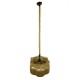 GloboStar® TONDO 01604 Vintage Κρεμαστό Φωτιστικό Οροφής Μονόφωτο 1 x E27 Μπεζ Καμπάνα με Σχοινί Φ38 x Υ21cm GloboStar® TONDO 01604 Vintage Κρεμαστό Φωτιστικό Οροφής Μονόφωτο 1 x E27 Μπεζ Καμπάνα με Σχοινί Φ38 x Υ21cm