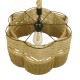 GloboStar® TONDO 01604 Vintage Κρεμαστό Φωτιστικό Οροφής Μονόφωτο 1 x E27 Μπεζ Καμπάνα με Σχοινί Φ38 x Υ21cm GloboStar® TONDO 01604 Vintage Κρεμαστό Φωτιστικό Οροφής Μονόφωτο 1 x E27 Μπεζ Καμπάνα με Σχοινί Φ38 x Υ21cm