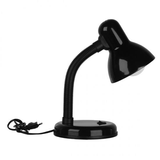 GloboStar® STUDENT BLACK 01530 Μοντέρνο Επιτραπέζιο Φωτιστικό Γραφείου Μονόφωτο Μεταλλικό Μαύρο Λευκό με Διακόπτη ΟN/OFF Φ12 x Υ32cm GloboStar® STUDENT BLACK 01530 Μοντέρνο Επιτραπέζιο Φωτιστικό Γραφείου Μονόφωτο Μεταλλικό Μαύρο Λευκό με Διακόπτη ΟN/OFF Φ12 x Υ32cm
