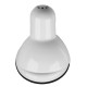 GloboStar® STUDENT WHITE 01531 Μοντέρνο Επιτραπέζιο Φωτιστικό Γραφείου Μονόφωτο Μεταλλικό Λευκό με Διακόπτη ΟN/OFF Φ12 x Υ32cm