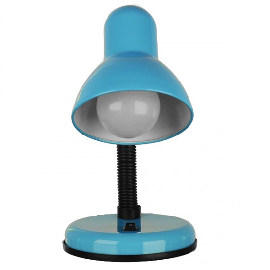 GloboStar® STUDENT BLUE 01532 Μοντέρνο Επιτραπέζιο Φωτιστικό Γραφείου Μονόφωτο Μεταλλικό Θαλασσί Λευκό με Διακόπτη ΟN/OFF Φ12 x Υ32cm GloboStar® STUDENT BLUE 01532 Μοντέρνο Επιτραπέζιο Φωτιστικό Γραφείου Μονόφωτο Μεταλλικό Θαλασσί Λευκό με Διακόπτη ΟN/OFF Φ12 x Υ32cm