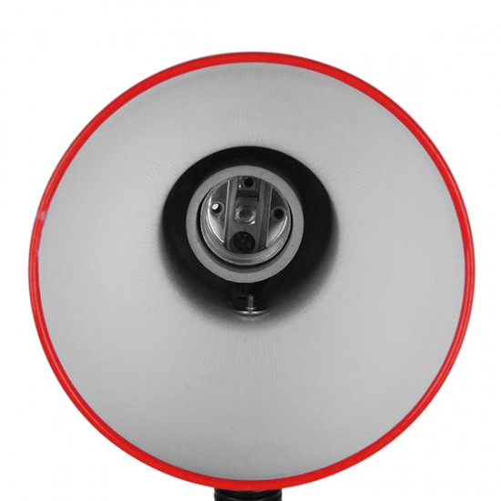 GloboStar® STUDENT RED 01535 Μοντέρνο Επιτραπέζιο Φωτιστικό Γραφείου Μονόφωτο Μεταλλικό Κόκκινο Λευκό με Διακόπτη ΟN/OFF Φ12 x Υ32cm GloboStar® STUDENT RED 01535 Μοντέρνο Επιτραπέζιο Φωτιστικό Γραφείου Μονόφωτο Μεταλλικό Κόκκινο Λευκό με Διακόπτη ΟN/OFF Φ12 x Υ32cm