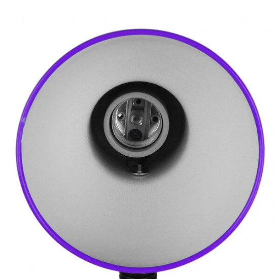 GloboStar® STUDENT PURPLE 01537 Μοντέρνο Επιτραπέζιο Φωτιστικό Γραφείου Μονόφωτο Μεταλλικό Μωβ Λευκό με Διακόπτη ΟN/OFF Φ12 x Υ32cm GloboStar® STUDENT PURPLE 01537 Μοντέρνο Επιτραπέζιο Φωτιστικό Γραφείου Μονόφωτο Μεταλλικό Μωβ Λευκό με Διακόπτη ΟN/OFF Φ12 x Υ32cm