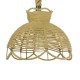GloboStar® VENIER 01610 Vintage Κρεμαστό Φωτιστικό Οροφής Μονόφωτο 1 x E27 Πλέγμα με Μπεζ Σχοινί Φ34 x Υ26cm GloboStar® VENIER 01610 Vintage Κρεμαστό Φωτιστικό Οροφής Μονόφωτο 1 x E27 Πλέγμα με Μπεζ Σχοινί Φ34 x Υ26cm