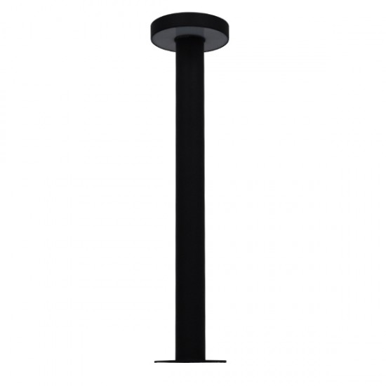 Αδιάβροχο IP65 Φωτιστικό Κολωνάκι Κήπου 14x59cm LED 15W 230v Θερμό Λευκό 3000k GloboStar 12136