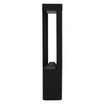 Αδιάβροχο IP65 Φωτιστικό Κολωνάκι Κήπου 12x12x58cm LED 15W 230v Θερμό Λευκό 3000k GloboStar 12139