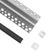 GloboStar® 70822-3M Χωνευτό Γωνιακό για Γυψοσανίδα - Trimless Προφίλ Αλουμινίου Ανοδιωμένο με Μαύρο Οπάλ Κάλυμμα για 1 Σειρά Ταινίας LED Πατητό - Press On Πακέτο 5 Τεμάχια των 3 Μέτρων GloboStar® 70822-3M Χωνευτό Γωνιακό για Γυψοσανίδα - Trimless Προφίλ Αλουμινίου Ανοδιωμένο με Μαύρο Οπάλ Κάλυμμα για 1 Σειρά Ταινίας LED Πατητό - Press On Πακέτο 5 Τεμάχια των 3 Μέτρων