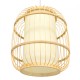 GloboStar® DE PARIS 01633 Vintage Κρεμαστό Φωτιστικό Οροφής Μονόφωτο 1 x E27 Μπεζ Ξύλινο Μπαμπού Φ26 x Y32cm GloboStar® DE PARIS 01633 Vintage Κρεμαστό Φωτιστικό Οροφής Μονόφωτο 1 x E27 Μπεζ Ξύλινο Μπαμπού Φ26 x Y32cm