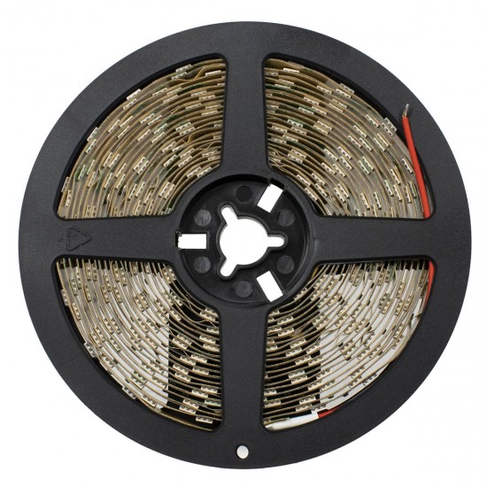 GloboStar® 70224 Ταινία LED SMD 5050 5m 14.4W/m 60LED/m 800lm/m 120° DC 24V IP20 Κόκκινο - 5 Χρόνια Εγγύηση