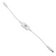 GloboStar® 73303 LED Dimmer Αφής με Διακόπτη On/Off Λευκό DC 12-24V Max 120W