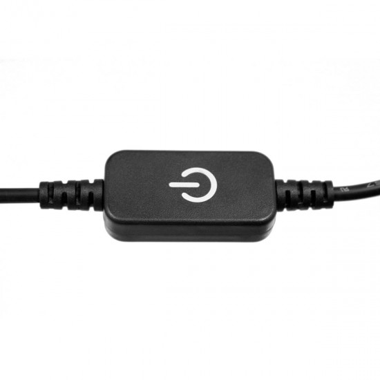 GloboStar® 73304 LED Dimmer Αφής με Διακόπτη On/Off Μαύρο DC 12-24V Max 120W GloboStar® 73304 LED Dimmer Αφής με Διακόπτη On/Off Μαύρο DC 12-24V Max 120W