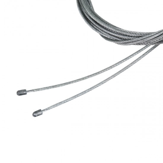 GloboStar® 70898 Σετ Στήριξης με 2 Ντίζες 1 Μέτρου για Κρεμαστά Προφίλ Αλουμινίου