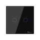 GloboStar® 80019 SONOFF T3EU2C-TX-EU-R2 - Wi-Fi Smart Wall Touch Button Switch 2 Way TX GR Series GloboStar® 80019 SONOFF T3EU2C-TX-EU-R2 - Wi-Fi Smart Wall Touch Button Switch 2 Way TX GR Series