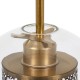 GloboStar® AVERY 00739 Μοντέρνο Κρεμαστό Φωτιστικό Οροφής Μονόφωτο 1 x E27 Διάφανο Γυάλινο με Χρυσό Μεταλλικό Πλέγμα Φ18 x Υ38cm GloboStar® AVERY 00739 Μοντέρνο Κρεμαστό Φωτιστικό Οροφής Μονόφωτο 1 x E27 Διάφανο Γυάλινο με Χρυσό Μεταλλικό Πλέγμα Φ18 x Υ38cm