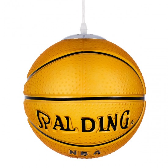 GloboStar® SPALDING NBA 00649 Μοντέρνο Κρεμαστό Παιδικό Φωτιστικό Οροφής Μονόφωτο 1 x E27 Πορτοκαλί Γυάλινο Φ25 x Υ25cm GloboStar® SPALDING NBA 00649 Μοντέρνο Κρεμαστό Παιδικό Φωτιστικό Οροφής Μονόφωτο 1 x E27 Πορτοκαλί Γυάλινο Φ25 x Υ25cm
