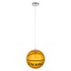 GloboStar® SPALDING NBA 00649 Μοντέρνο Κρεμαστό Παιδικό Φωτιστικό Οροφής Μονόφωτο 1 x E27 Πορτοκαλί Γυάλινο Φ25 x Υ25cm GloboStar® SPALDING NBA 00649 Μοντέρνο Κρεμαστό Παιδικό Φωτιστικό Οροφής Μονόφωτο 1 x E27 Πορτοκαλί Γυάλινο Φ25 x Υ25cm