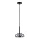 GloboStar® CHARLOTTE 00743 Μοντέρνο Κρεμαστό Φωτιστικό Οροφής Μονόφωτο Φιμέ Γυάλινο Μαύρο Μεταλλικό CREE LED 5W 500lm 180° AC 85-265V Θερμό Λευκό 2700K Φ23 x Υ23cm GloboStar® CHARLOTTE 00743 Μοντέρνο Κρεμαστό Φωτιστικό Οροφής Μονόφωτο Φιμέ Γυάλινο Μαύρο Μεταλλικό CREE LED 5W 500lm 180° AC 85-265V Θερμό Λευκό 2700K Φ23 x Υ23cm