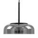 GloboStar® CHARLOTTE 00743 Μοντέρνο Κρεμαστό Φωτιστικό Οροφής Μονόφωτο Φιμέ Γυάλινο Μαύρο Μεταλλικό CREE LED 5W 500lm 180° AC 85-265V Θερμό Λευκό 2700K Φ23 x Υ23cm GloboStar® CHARLOTTE 00743 Μοντέρνο Κρεμαστό Φωτιστικό Οροφής Μονόφωτο Φιμέ Γυάλινο Μαύρο Μεταλλικό CREE LED 5W 500lm 180° AC 85-265V Θερμό Λευκό 2700K Φ23 x Υ23cm