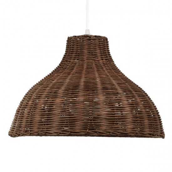 GloboStar® MAYOTTE 00725 Vintage Κρεμαστό Φωτιστικό Οροφής Μονόφωτο 1 x E27 Καφέ Ξύλινο Μπαμπού Φ40 x Y28cm GloboStar® MAYOTTE 00725 Vintage Κρεμαστό Φωτιστικό Οροφής Μονόφωτο 1 x E27 Καφέ Ξύλινο Μπαμπού Φ40 x Y28cm