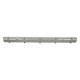 GloboStar® 90613 2 x 120cm T8 Tri-Proof Πλαστικό PC Σκαφάκι με Μεταλλικά Clips για 2 x Λάμπες Φθορίου LED Τροφοδοσίας Ενός Άκρου Αδιάβροχο IP65