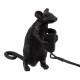 GloboStar® MOUSE 00678 Vintage Επιτραπέζιο Φωτιστικό Πορτατίφ Λαμπατέρ Μονόφωτο με Ντουί 1 x E14 AC 230V Μαύρο Πλαστικό Μ12 x Π4 x Υ10cm GloboStar® MOUSE 00678 Vintage Επιτραπέζιο Φωτιστικό Πορτατίφ Λαμπατέρ Μονόφωτο με Ντουί 1 x E14 AC 230V Μαύρο Πλαστικό Μ12 x Π4 x Υ10cm