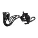 GloboStar® MOUSE 00678 Vintage Επιτραπέζιο Φωτιστικό Πορτατίφ Λαμπατέρ Μονόφωτο με Ντουί 1 x E14 AC 230V Μαύρο Πλαστικό Μ12 x Π4 x Υ10cm GloboStar® MOUSE 00678 Vintage Επιτραπέζιο Φωτιστικό Πορτατίφ Λαμπατέρ Μονόφωτο με Ντουί 1 x E14 AC 230V Μαύρο Πλαστικό Μ12 x Π4 x Υ10cm