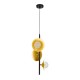 GloboStar® JOLIET 00781 Μοντέρνο Κρεμαστό Φωτιστικό Οροφής Τρίφωτο 3 x G9 AC 230V Μαύρο - Χρυσό Μεταλλικό Πλέγμα Φ28 x Υ63cm GloboStar® JOLIET 00781 Μοντέρνο Κρεμαστό Φωτιστικό Οροφής Τρίφωτο 3 x G9 AC 230V Μαύρο - Χρυσό Μεταλλικό Πλέγμα Φ28 x Υ63cm
