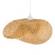 GloboStar® MEXICO 00719 Vintage Κρεμαστό Φωτιστικό Οροφής Μονόφωτο 1 x E27 Μπεζ Ξύλινο Μπαμπού Μ65 x Π46 x Y30cm GloboStar® MEXICO 00719 Vintage Κρεμαστό Φωτιστικό Οροφής Μονόφωτο 1 x E27 Μπεζ Ξύλινο Μπαμπού Μ65 x Π46 x Y30cm
