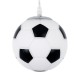 GloboStar® FOOTBALL 00643 Μοντέρνο Κρεμαστό Παιδικό Φωτιστικό Οροφής Μονόφωτο 1 x E27 Μαύρο Λευκό Γυάλινο Φ15 x Υ18cm GloboStar® FOOTBALL 00643 Μοντέρνο Κρεμαστό Παιδικό Φωτιστικό Οροφής Μονόφωτο 1 x E27 Μαύρο Λευκό Γυάλινο Φ15 x Υ18cm