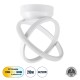 GloboStar® AMELIA 61053 Φωτιστικό Οροφής Design LED CCT 20W 2400lm 300° AC 220-240V - Εναλλαγή Φωτισμού μέσω Διακόπτη On/Off All In One Ψυχρό 6000k+Φυσικό 4500k+Θερμό 2700k Μ24.5 x Π16 x Υ25cm - Λευκό GloboStar® AMELIA 61053 Φωτιστικό Οροφής Design LED CCT 20W 2400lm 300° AC 220-240V - Εναλλαγή Φωτισμού μέσω Διακόπτη On/Off All In One Ψυχρό 6000k+Φυσικό 4500k+Θερμό 2700k Μ24.5 x Π16 x Υ25cm - Λευκό