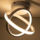 GloboStar® AMELIA 61053 Φωτιστικό Οροφής Design LED CCT 20W 2400lm 300° AC 220-240V - Εναλλαγή Φωτισμού μέσω Διακόπτη On/Off All In One Ψυχρό 6000k+Φυσικό 4500k+Θερμό 2700k Μ24.5 x Π16 x Υ25cm - Λευκό GloboStar® AMELIA 61053 Φωτιστικό Οροφής Design LED CCT 20W 2400lm 300° AC 220-240V - Εναλλαγή Φωτισμού μέσω Διακόπτη On/Off All In One Ψυχρό 6000k+Φυσικό 4500k+Θερμό 2700k Μ24.5 x Π16 x Υ25cm - Λευκό
