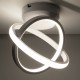 GloboStar® AMELIA 61053 Φωτιστικό Οροφής Design LED CCT 20W 2400lm 300° AC 220-240V - Εναλλαγή Φωτισμού μέσω Διακόπτη On/Off All In One Ψυχρό 6000k+Φυσικό 4500k+Θερμό 2700k Μ24.5 x Π16 x Υ25cm - Λευκό GloboStar® AMELIA 61053 Φωτιστικό Οροφής Design LED CCT 20W 2400lm 300° AC 220-240V - Εναλλαγή Φωτισμού μέσω Διακόπτη On/Off All In One Ψυχρό 6000k+Φυσικό 4500k+Θερμό 2700k Μ24.5 x Π16 x Υ25cm - Λευκό