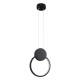 GloboStar® CYCLOS 61073 Κρεμαστό Φωτιστικό Οροφής Design LED CCT 9W 1080lm 300° AC 220-240V - Εναλλαγή Φωτισμού μέσω Διακόπτη On/Off All In One Ψυχρό 6000k+Φυσικό 4500k+Θερμό 2700k Μ21 x Π2.3 x Υ26.5cm - Μαύρο GloboStar® CYCLOS 61073 Κρεμαστό Φωτιστικό Οροφής Design LED CCT 9W 1080lm 300° AC 220-240V - Εναλλαγή Φωτισμού μέσω Διακόπτη On/Off All In One Ψυχρό 6000k+Φυσικό 4500k+Θερμό 2700k Μ21 x Π2.3 x Υ26.5cm - Μαύρο