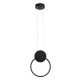 GloboStar® CYCLOS 61073 Κρεμαστό Φωτιστικό Οροφής Design LED CCT 9W 1080lm 300° AC 220-240V - Εναλλαγή Φωτισμού μέσω Διακόπτη On/Off All In One Ψυχρό 6000k+Φυσικό 4500k+Θερμό 2700k Μ21 x Π2.3 x Υ26.5cm - Μαύρο GloboStar® CYCLOS 61073 Κρεμαστό Φωτιστικό Οροφής Design LED CCT 9W 1080lm 300° AC 220-240V - Εναλλαγή Φωτισμού μέσω Διακόπτη On/Off All In One Ψυχρό 6000k+Φυσικό 4500k+Θερμό 2700k Μ21 x Π2.3 x Υ26.5cm - Μαύρο