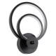 GloboStar® FREDDIE 61076 Φωτιστικό Τοίχου - Απλίκα Design LED CCT 15W 1800lm 300° AC 220-240V - Εναλλαγή Φωτισμού μέσω Διακόπτη On/Off All In One Ψυχρό 6000k+Φυσικό 4500k+Θερμό 2700k Μ20 x Π7.5 x Υ25cm - Μαύρο GloboStar® FREDDIE 61076 Φωτιστικό Τοίχου - Απλίκα Design LED CCT 15W 1800lm 300° AC 220-240V - Εναλλαγή Φωτισμού μέσω Διακόπτη On/Off All In One Ψυχρό 6000k+Φυσικό 4500k+Θερμό 2700k Μ20 x Π7.5 x Υ25cm - Μαύρο