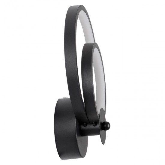 GloboStar® FREDDIE 61076 Φωτιστικό Τοίχου - Απλίκα Design LED CCT 15W 1800lm 300° AC 220-240V - Εναλλαγή Φωτισμού μέσω Διακόπτη On/Off All In One Ψυχρό 6000k+Φυσικό 4500k+Θερμό 2700k Μ20 x Π7.5 x Υ25cm - Μαύρο GloboStar® FREDDIE 61076 Φωτιστικό Τοίχου - Απλίκα Design LED CCT 15W 1800lm 300° AC 220-240V - Εναλλαγή Φωτισμού μέσω Διακόπτη On/Off All In One Ψυχρό 6000k+Φυσικό 4500k+Θερμό 2700k Μ20 x Π7.5 x Υ25cm - Μαύρο