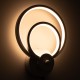 GloboStar® FREDDIE 61077 Φωτιστικό Τοίχου - Απλίκα Design LED CCT 15W 1800lm 300° AC 220-240V - Εναλλαγή Φωτισμού μέσω Διακόπτη On/Off All In One Ψυχρό 6000k+Φυσικό 4500k+Θερμό 2700k Μ20 x Π7.5 x Υ25cm - Λευκό