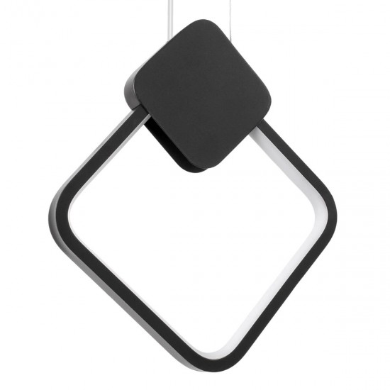 GloboStar® MARY 61082 Κρεμαστό Φωτιστικό Οροφής Design LED CCT 12W 1440lm 300° AC 220-240V - Εναλλαγή Φωτισμού μέσω Διακόπτη On/Off All In One Ψυχρό 6000k+Φυσικό 4500k+Θερμό 2700k Μ20 x Π2.3 x Υ28.5cm - Μαύρο GloboStar® MARY 61082 Κρεμαστό Φωτιστικό Οροφής Design LED CCT 12W 1440lm 300° AC 220-240V - Εναλλαγή Φωτισμού μέσω Διακόπτη On/Off All In One Ψυχρό 6000k+Φυσικό 4500k+Θερμό 2700k Μ20 x Π2.3 x Υ28.5cm - Μαύρο